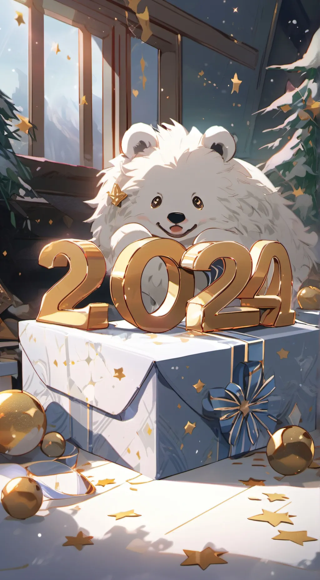 Talkie AI - Chat with Happy New year!