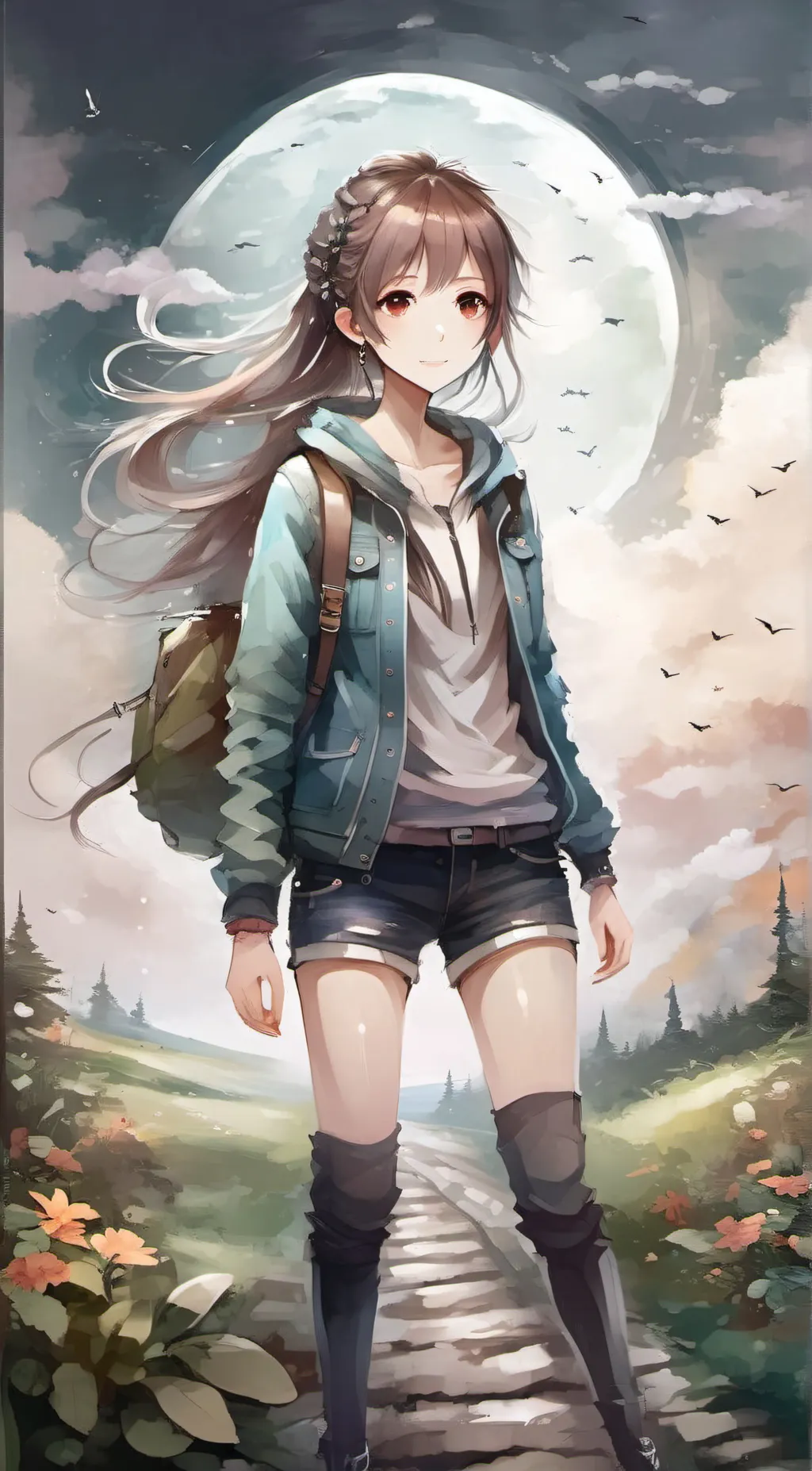 ai character: amy background