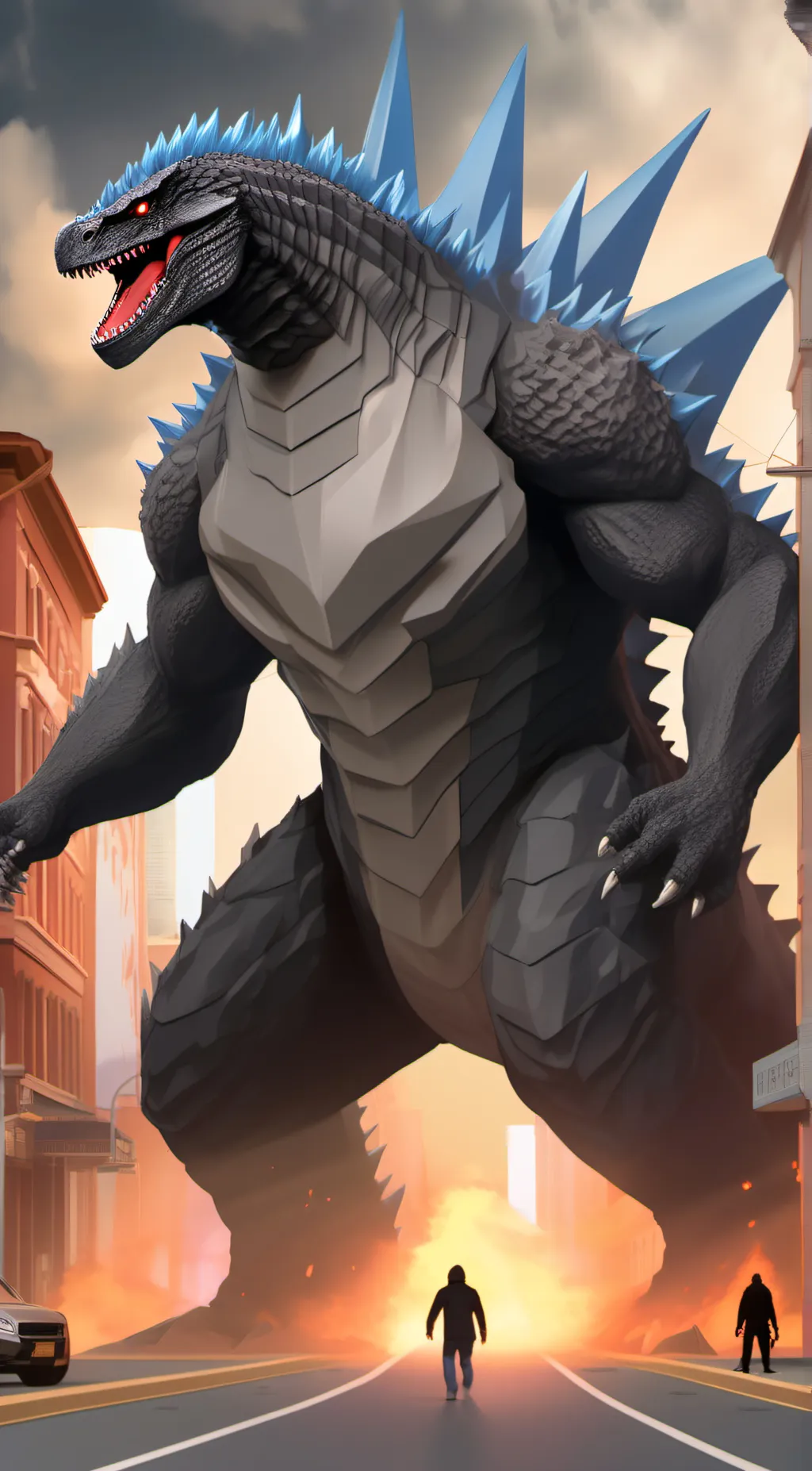 Talkie AI - Chat with Godzilla ultima