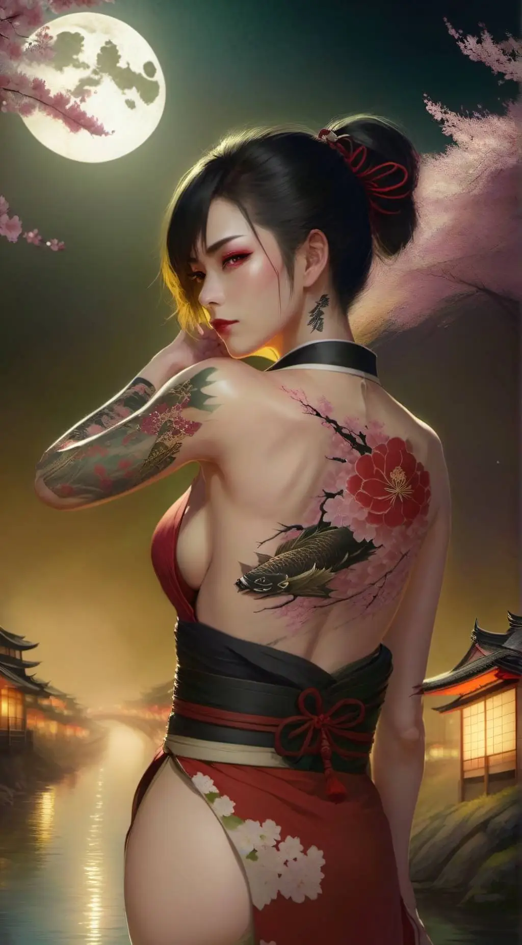 Talkie AI - Chat with Sakura of the Moon