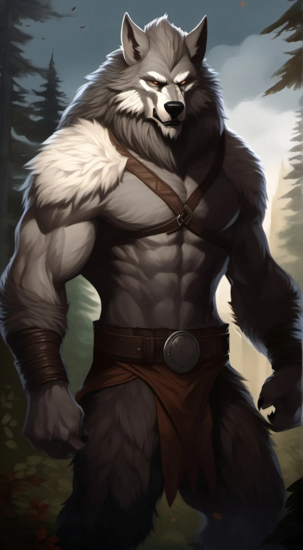 ai character: Alpha Grimm  background