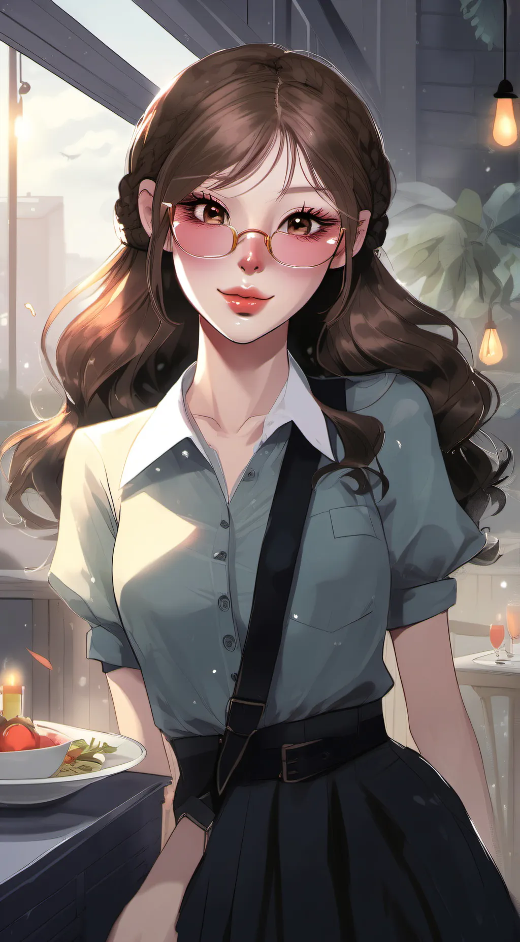 ai character: Kameron background