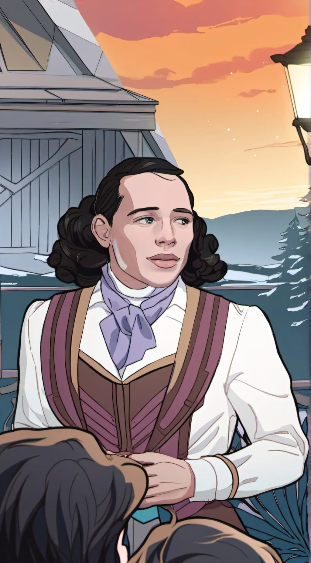 ai character: John Laurens  background