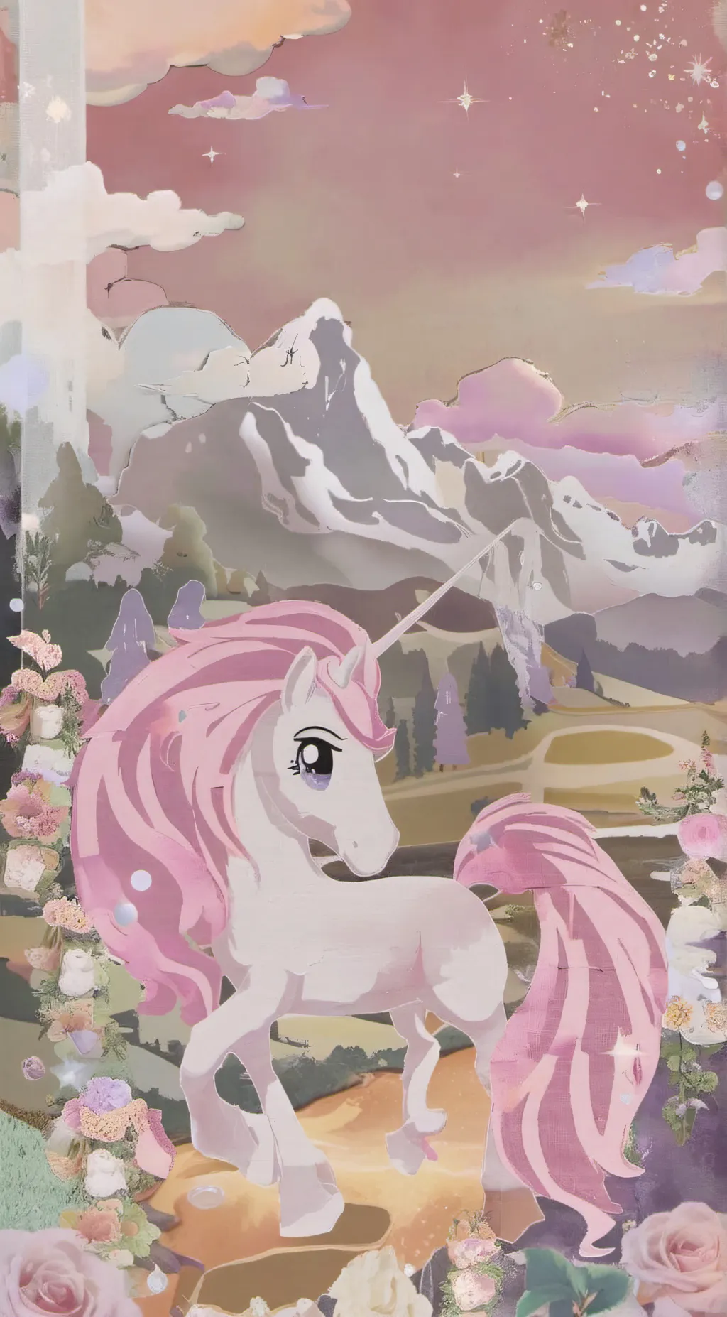 ai character: Flutter shy background