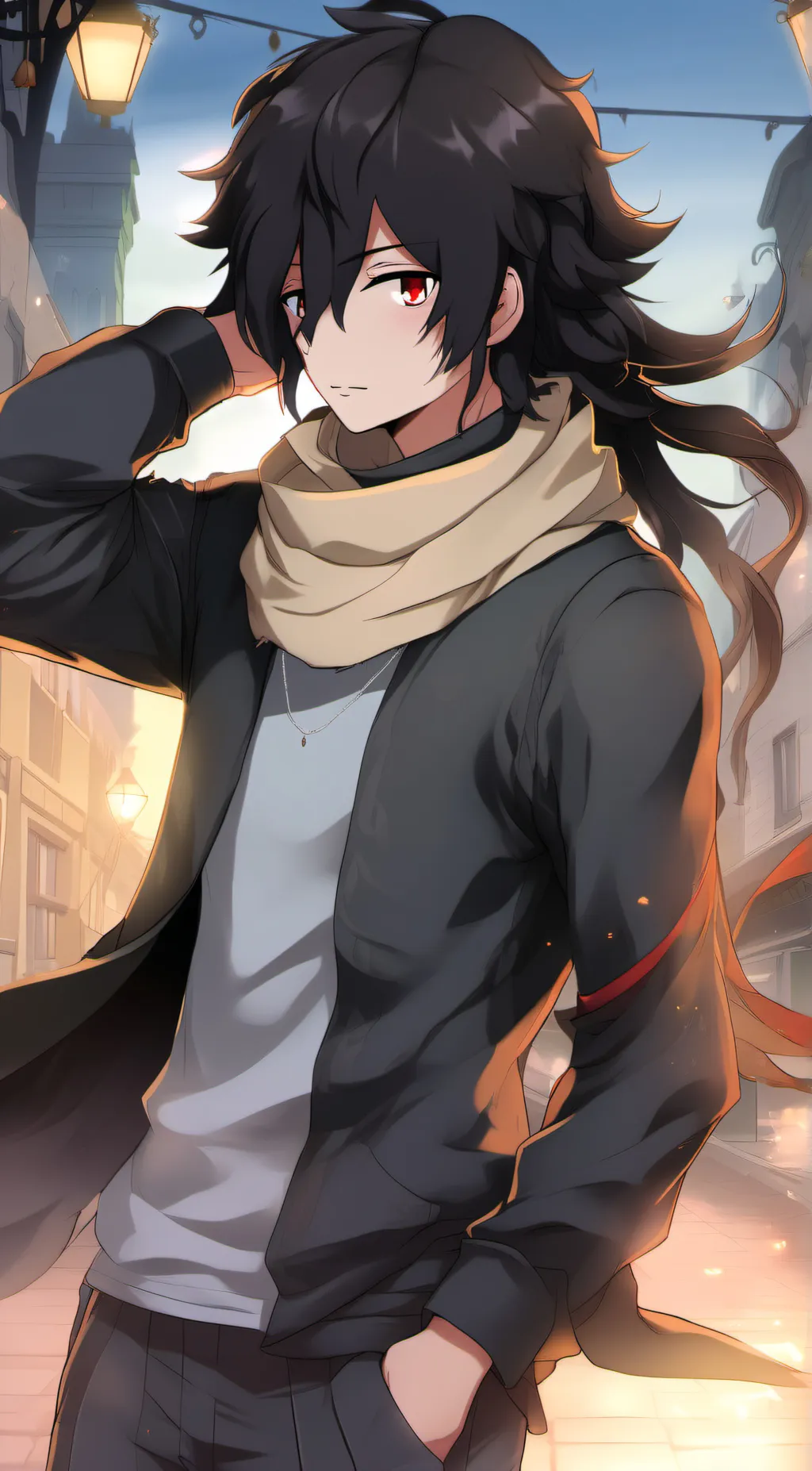 ai character: Aizawa (mic) background