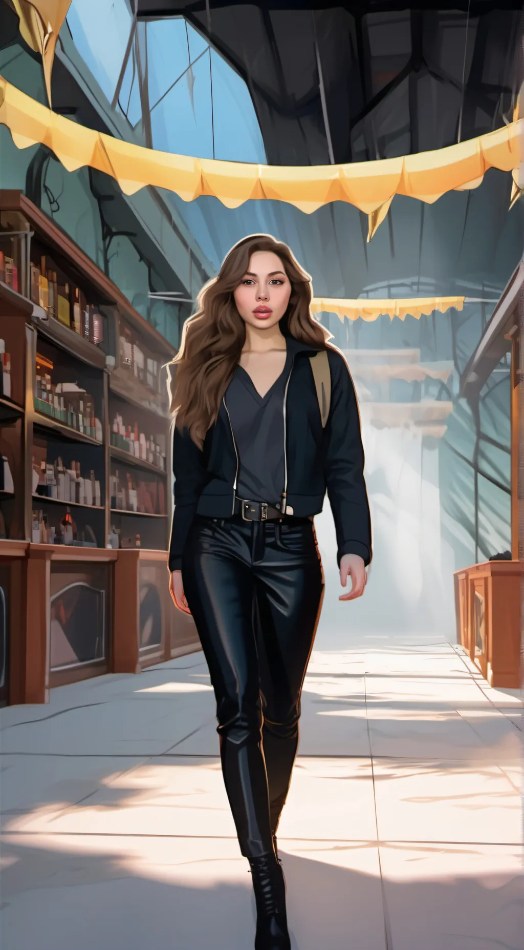 ai character: Search background