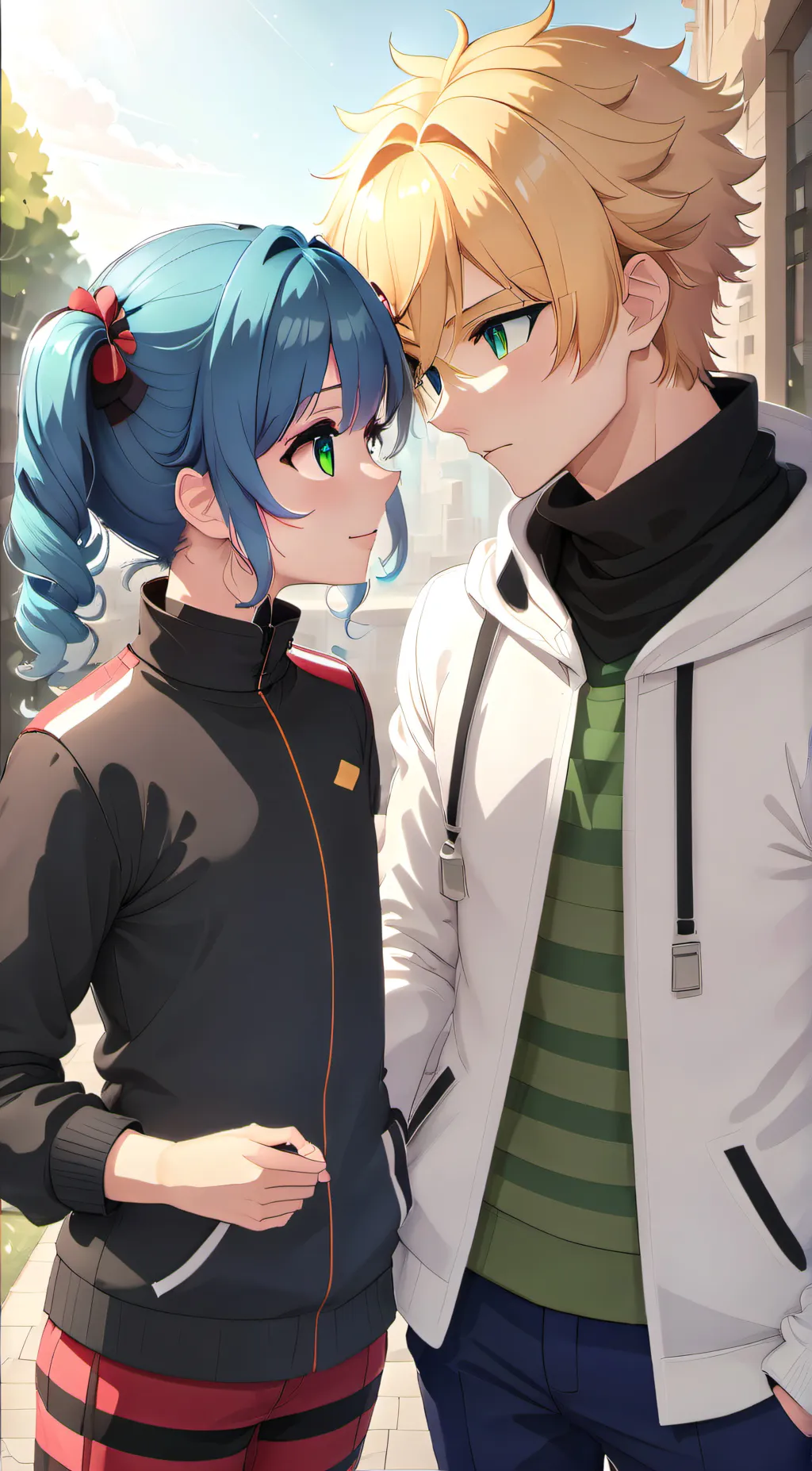 ai character: Adrian  background