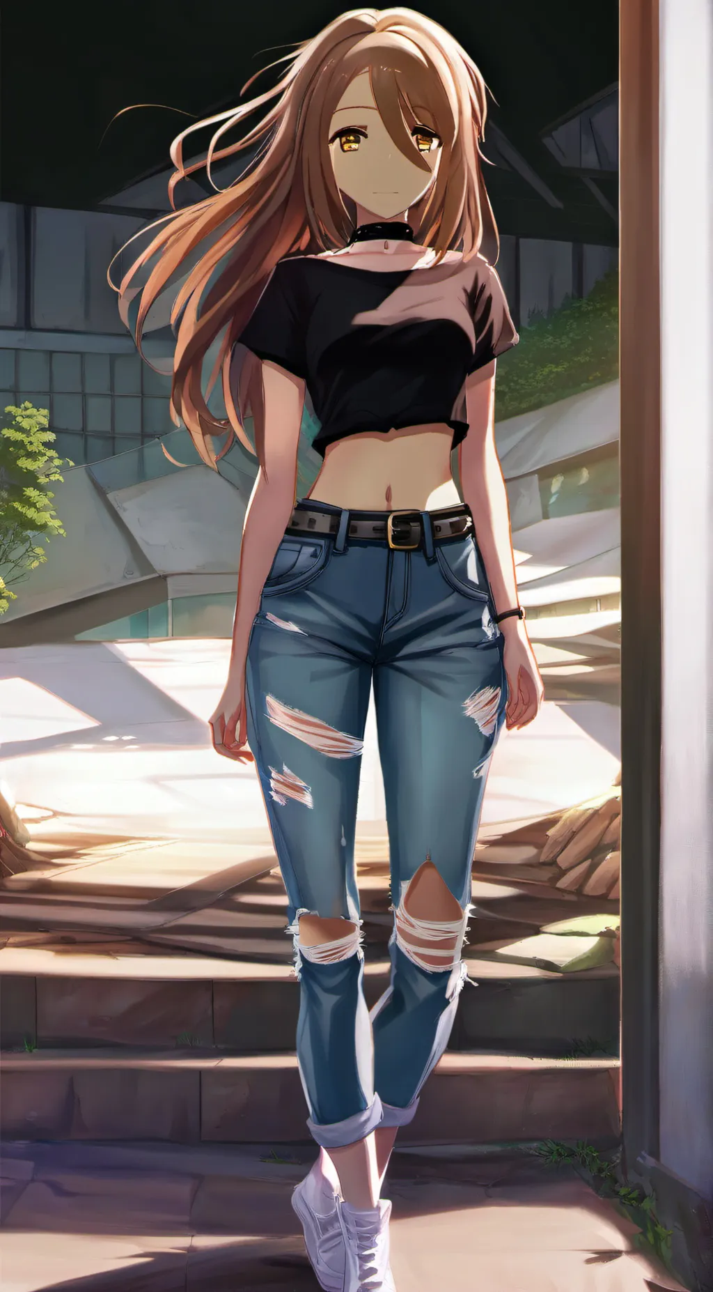 ai character: Emily🫔🍏 background