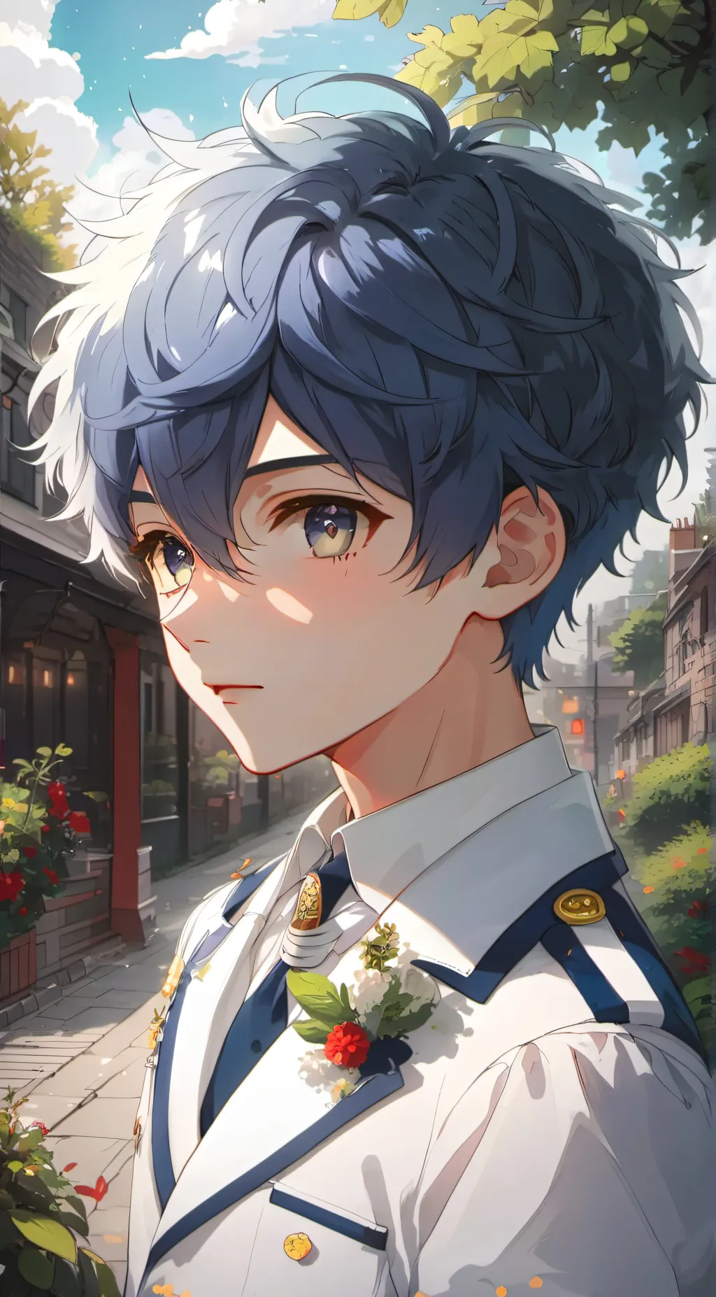 ai character: Max background