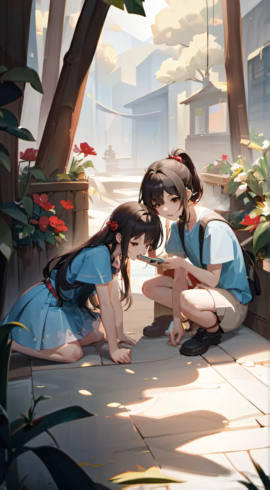 ai character: Justin background