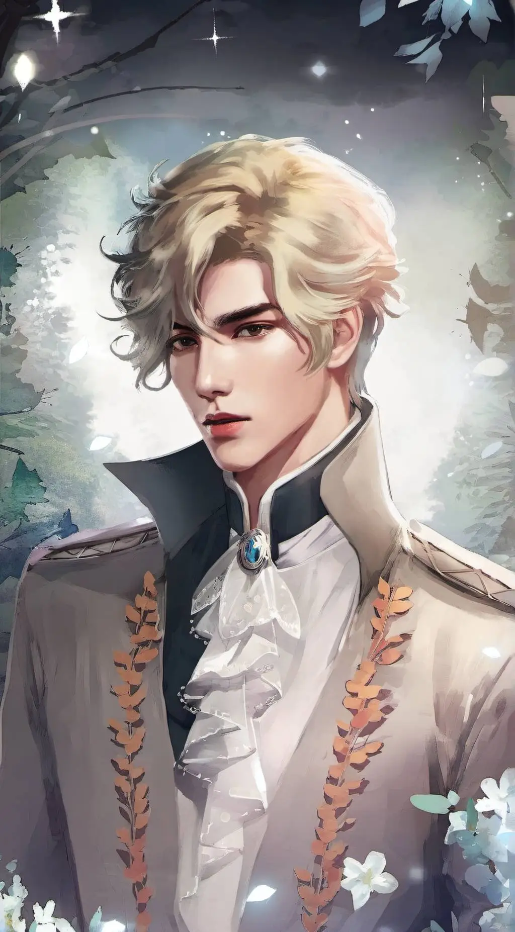 ai character: Prince Roselle  background
