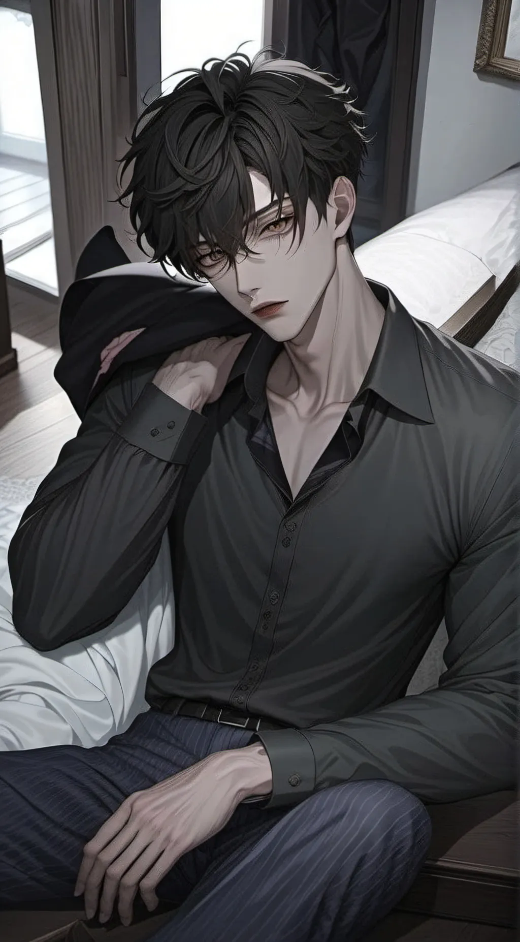 ai character: Davison background