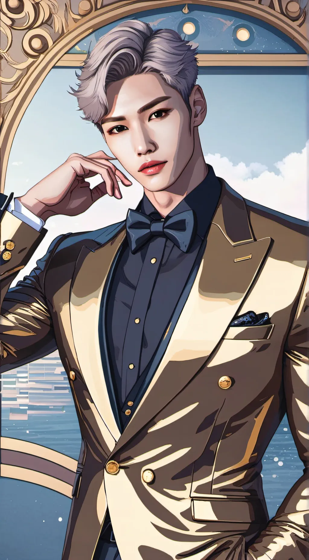 ai character: Felix (stray kids) background