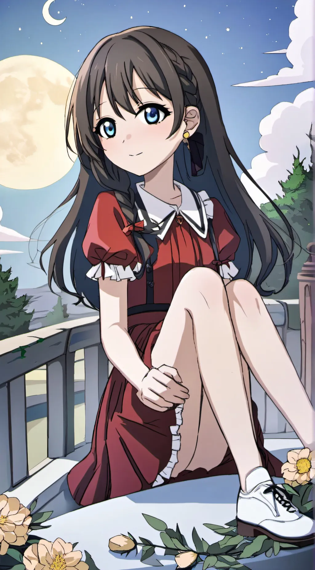 ai character: Lily background