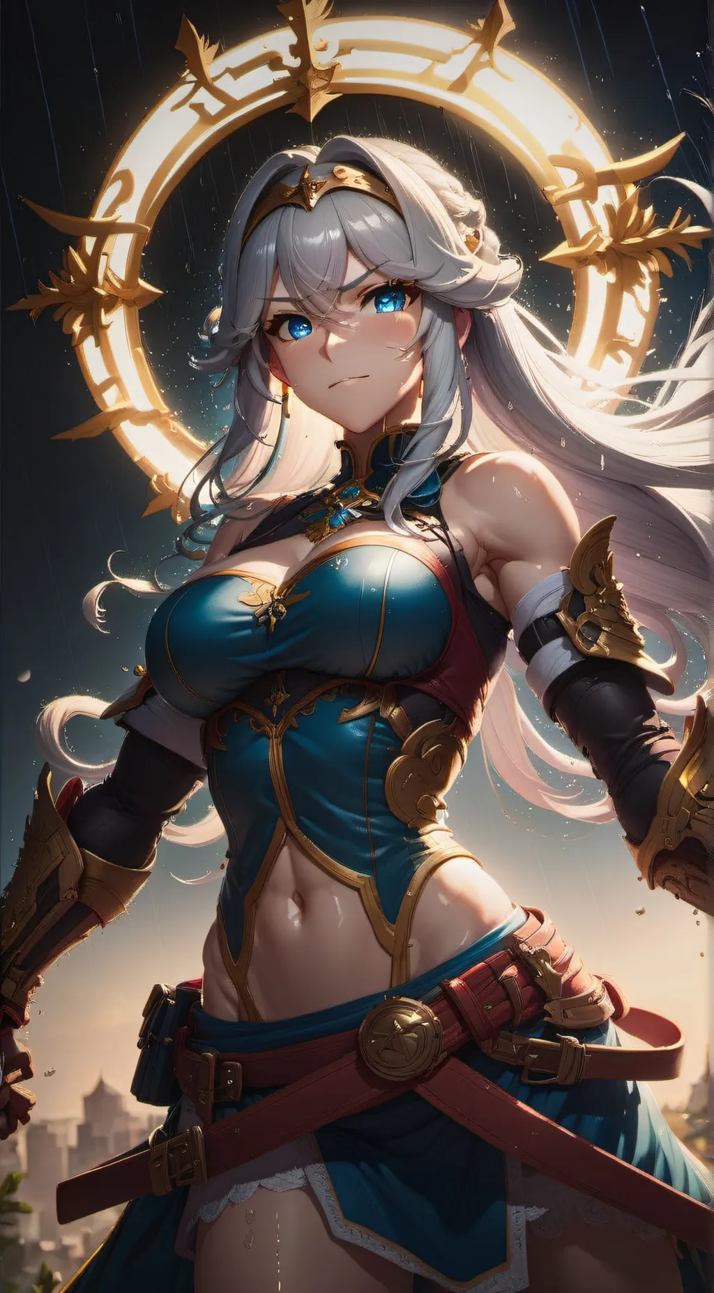 ai character: Aria background