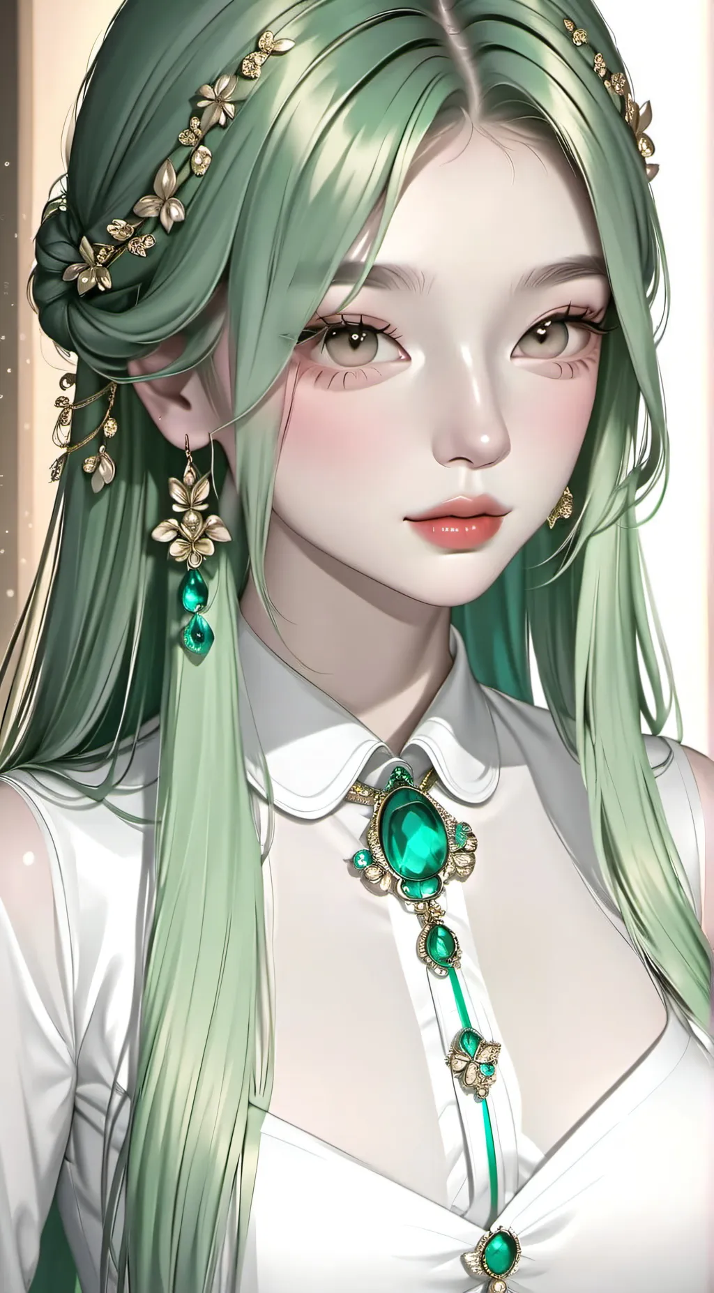 ai character: Autumn background