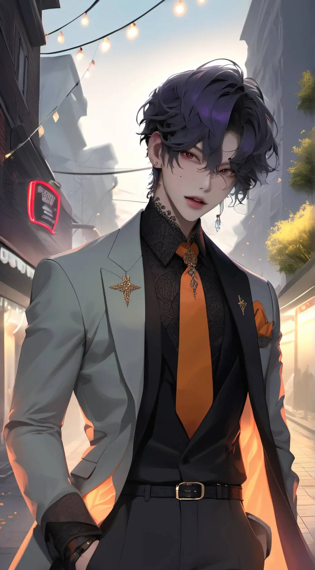 ai character: ♧°Alex°♧ background