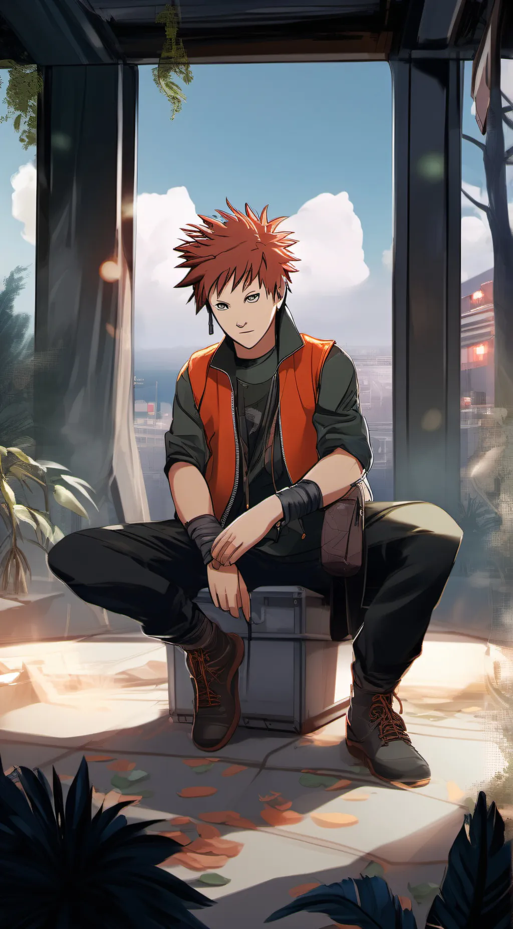 ai character: Gaara background