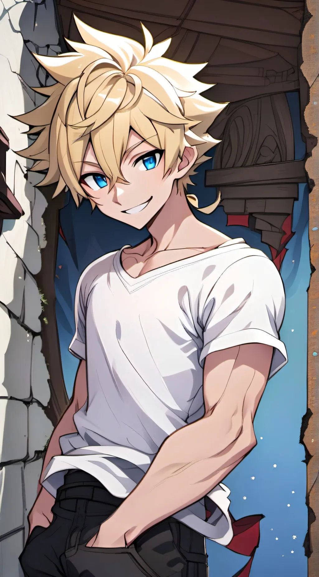 ai character: Lucas background