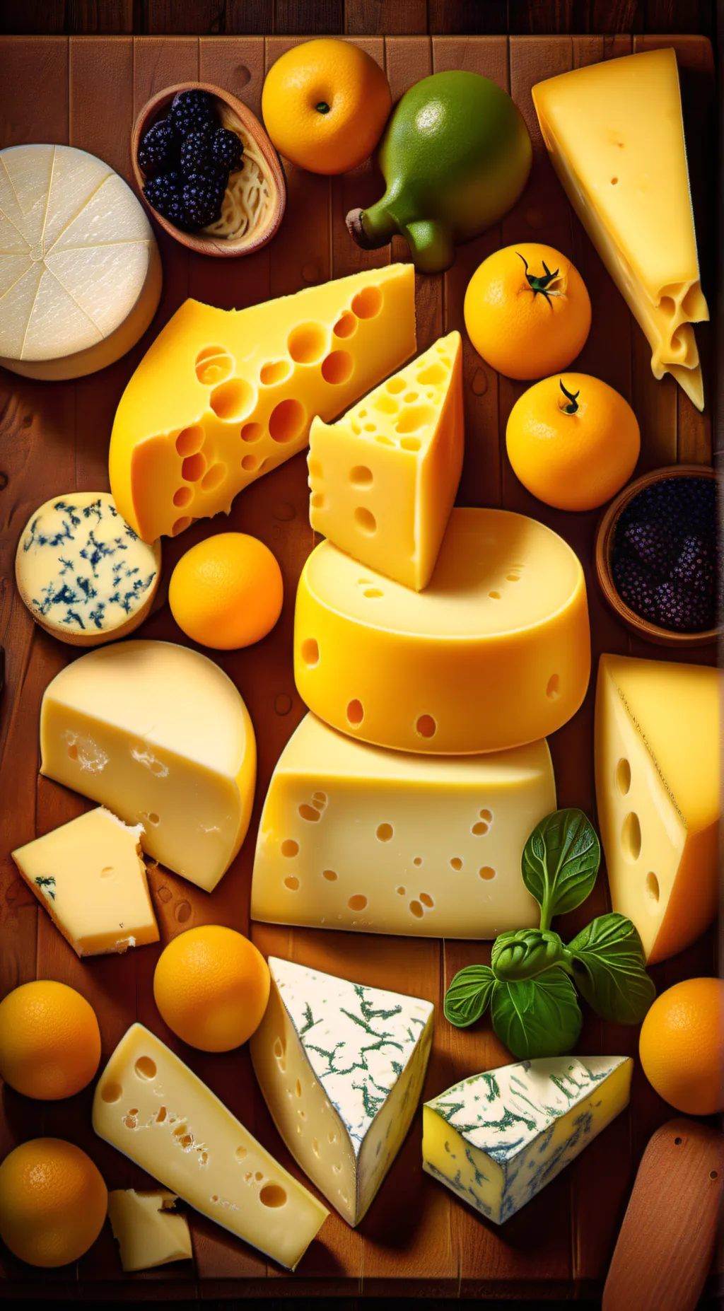 ai character: cheese  background