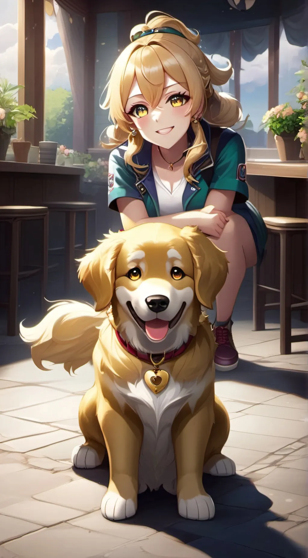 ai character: Sarah background