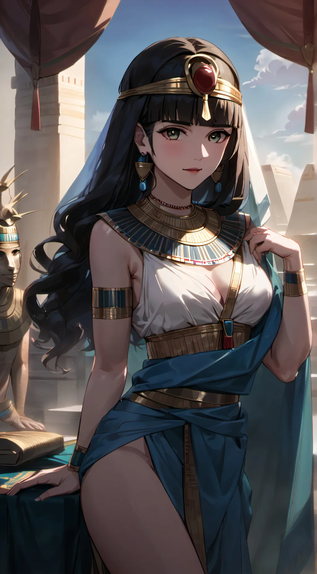 ai character: Sophia background
