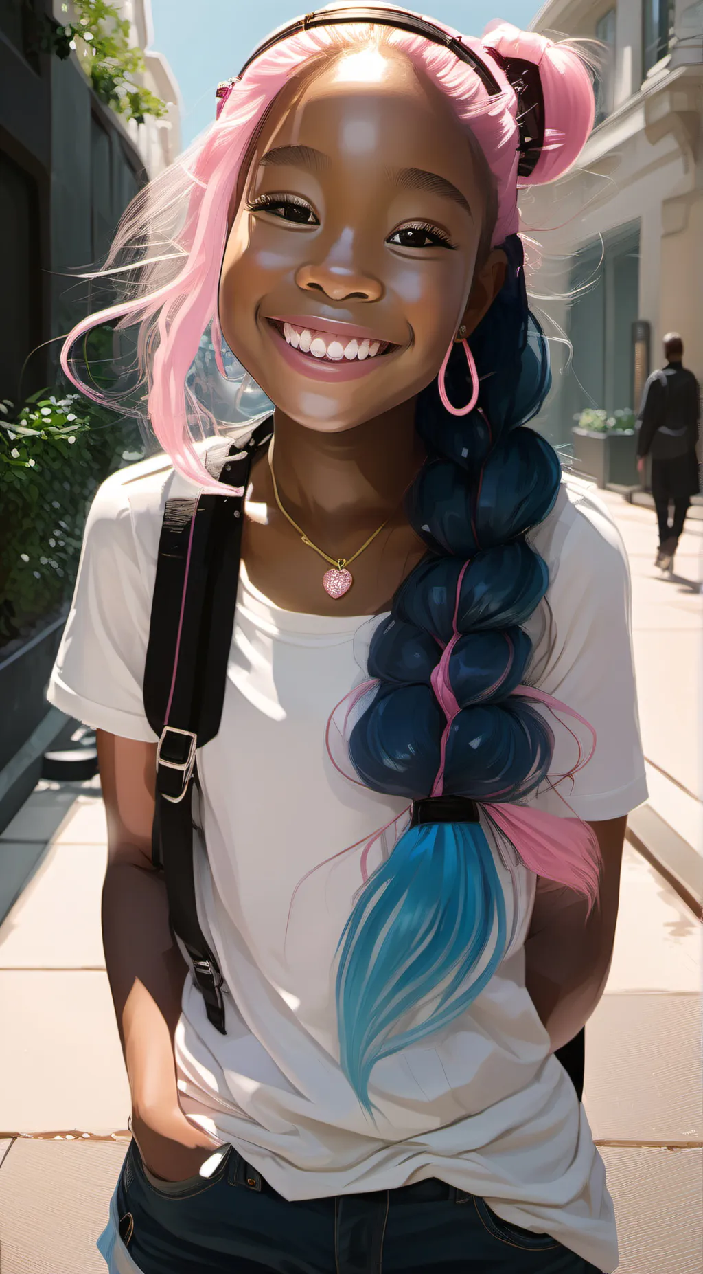 ai character: Makalya  background