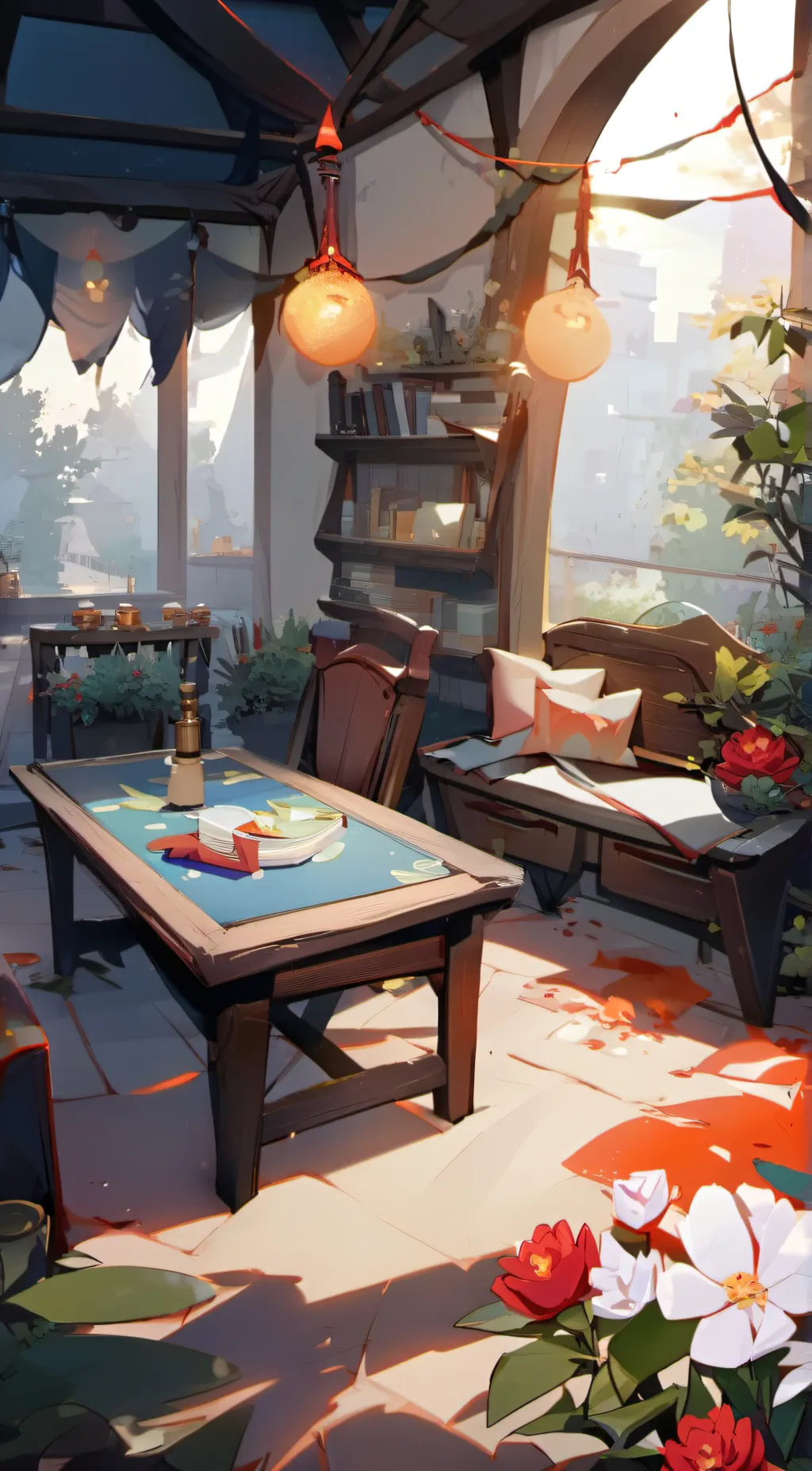 ai character: ash background