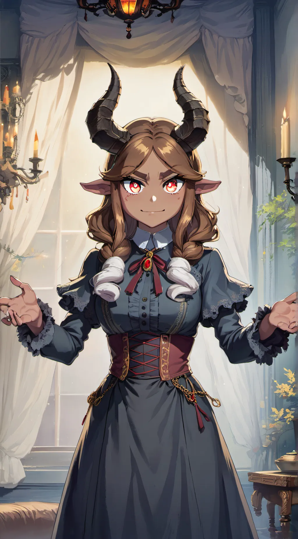 ai character: Cutie background