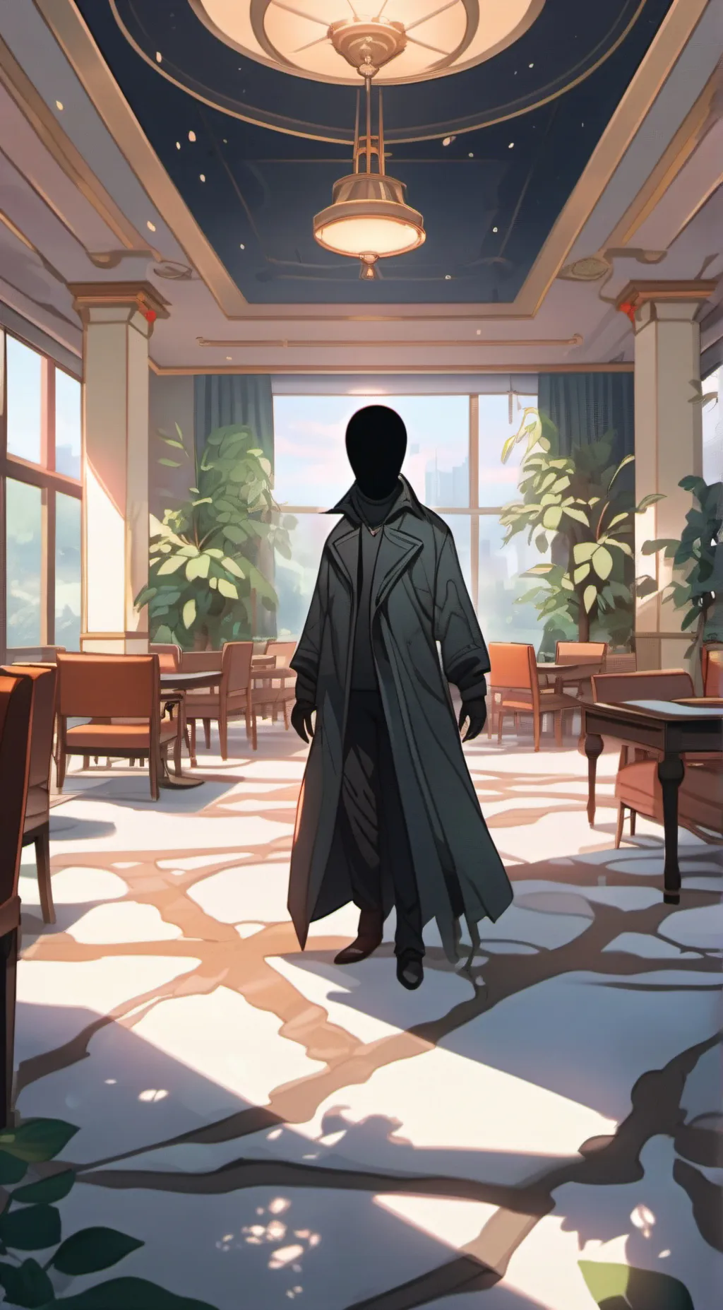 ai character: Shadow background