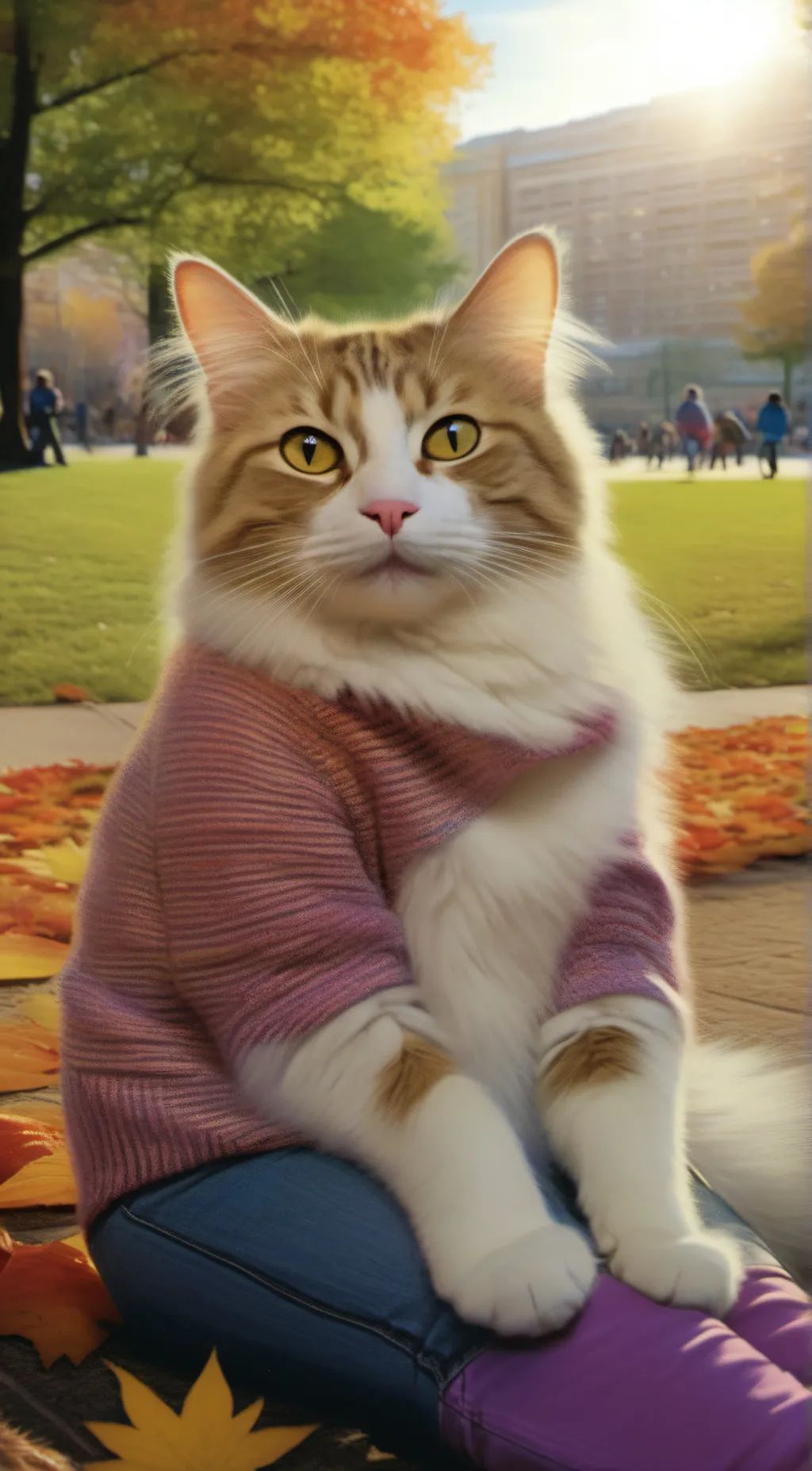 ai character: Miss Puss background