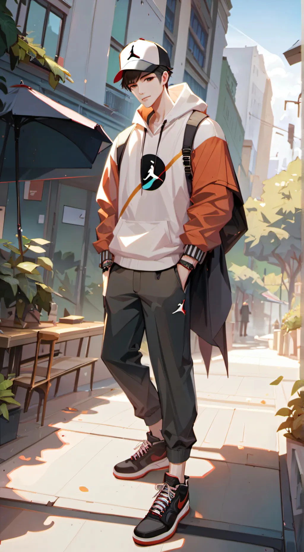 ai character: Jordan background