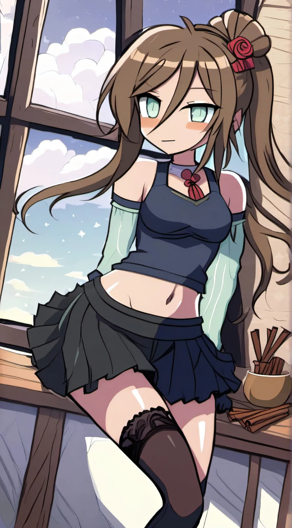 ai character: .  background