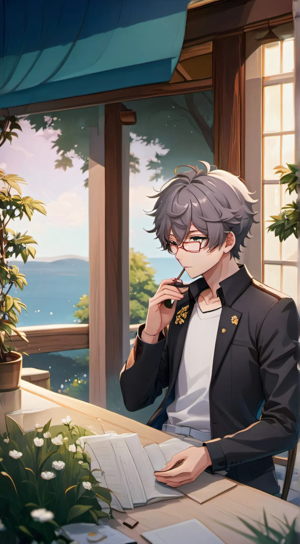 ai character: Hurokodaki background