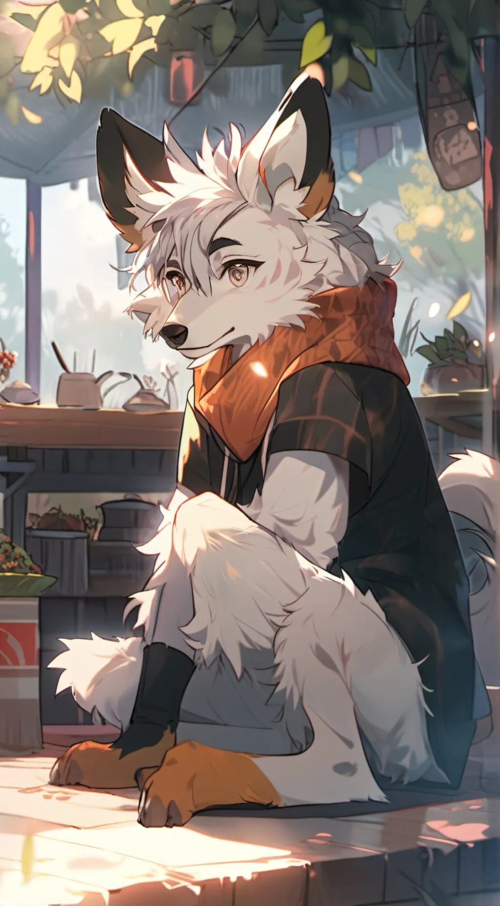 ai character: tomo background