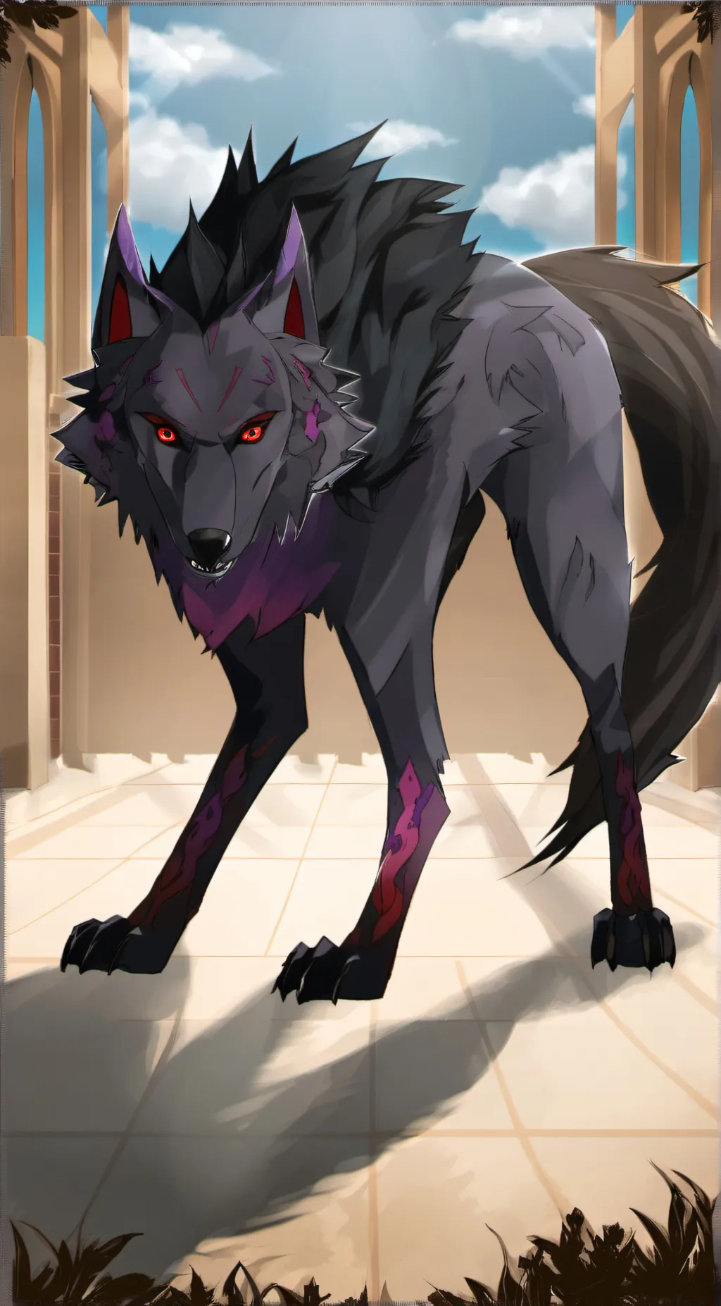 ai character: Kouya background