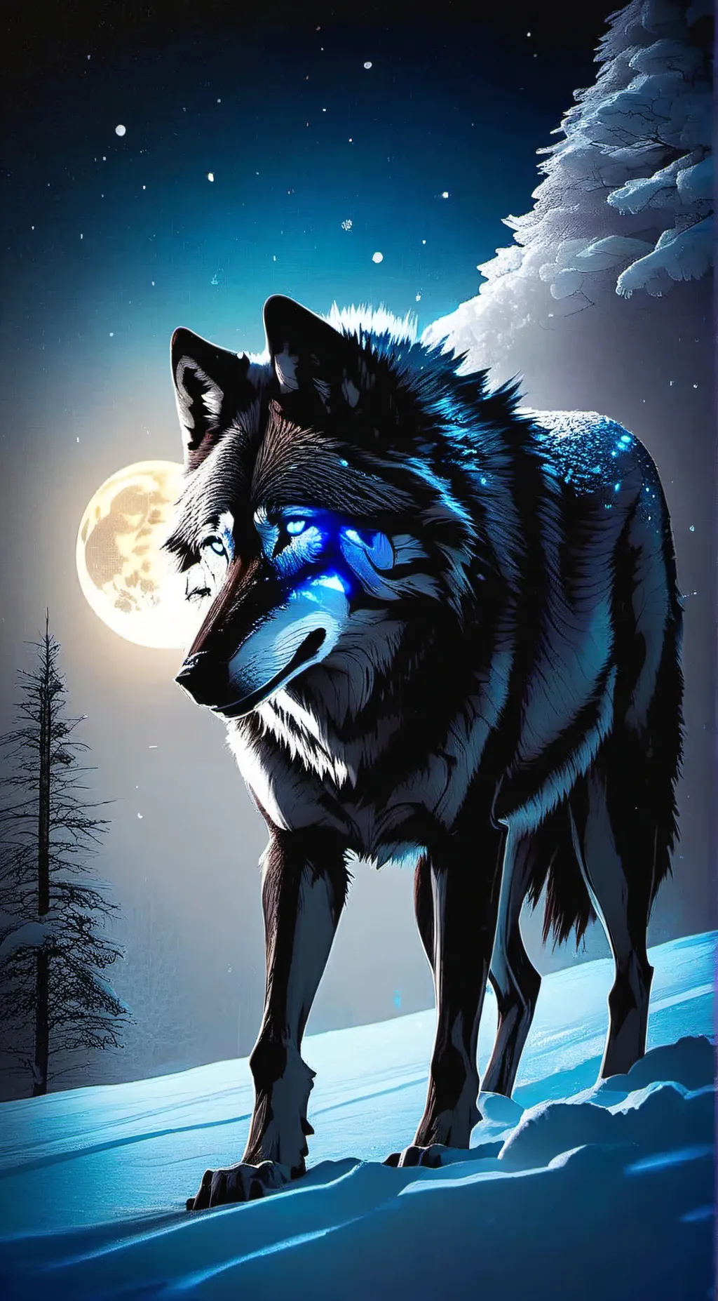 ai character: Frost background