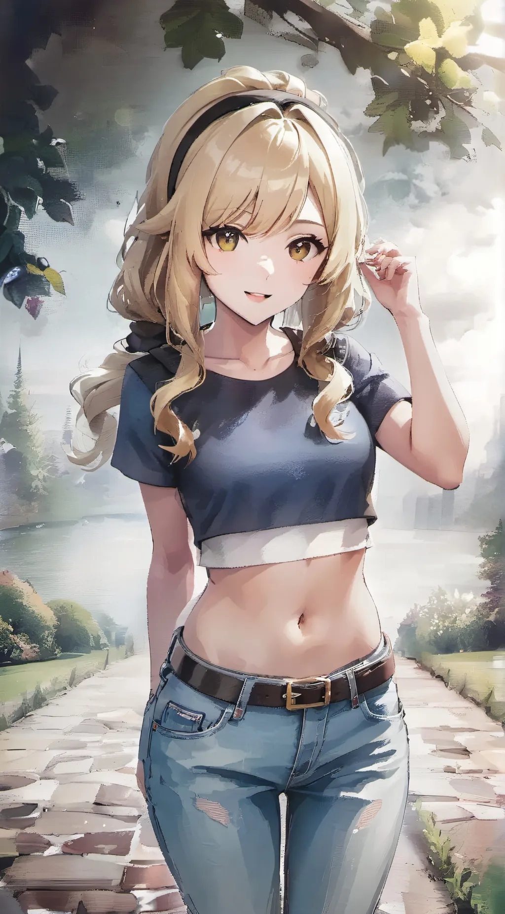 ai character: Hannah background