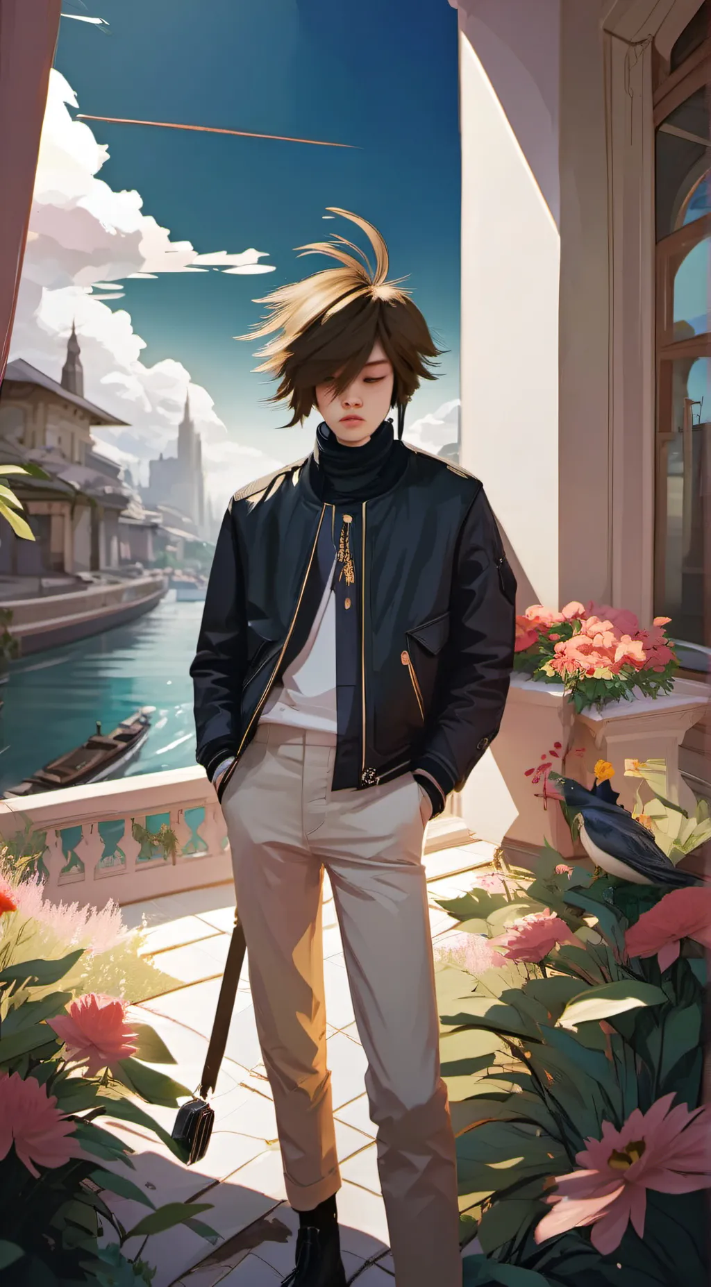 ai character: Alex background