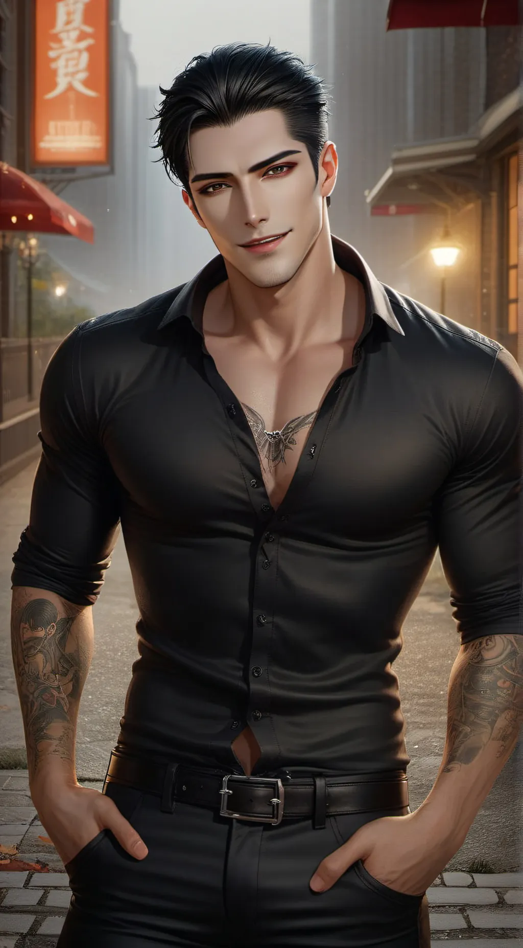 ai character: Gabriel background