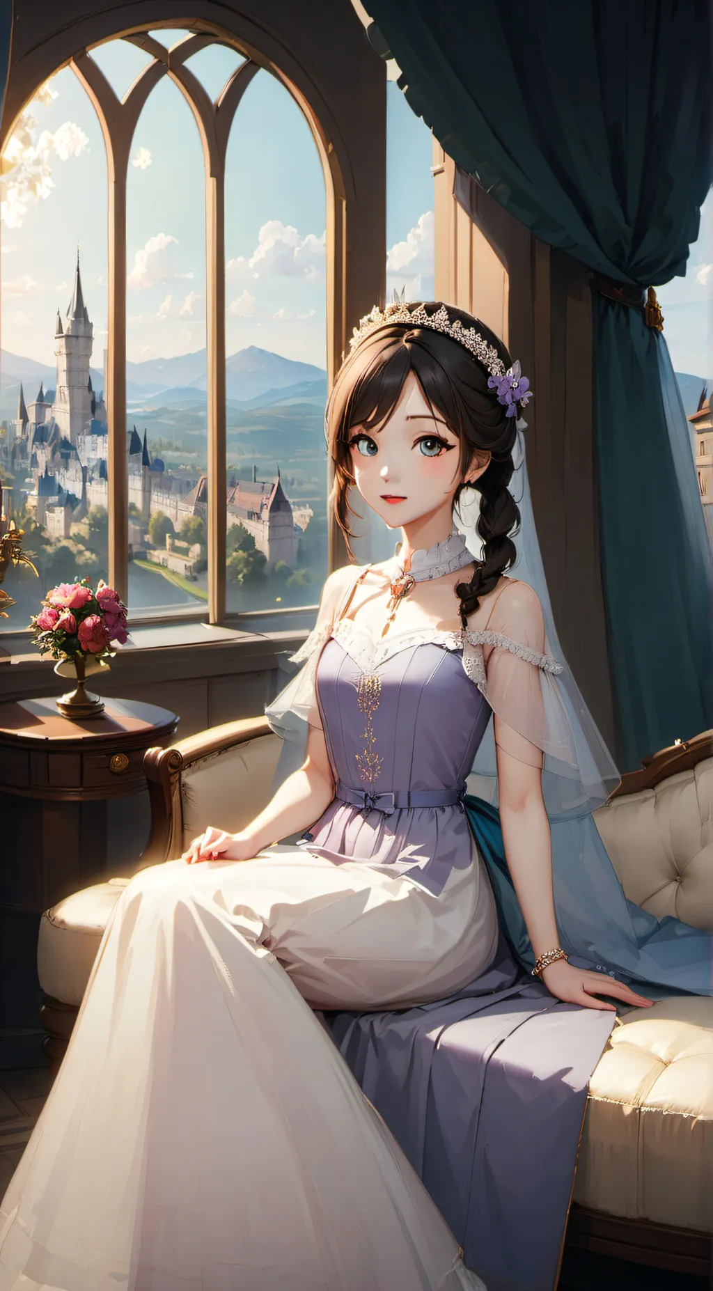 ai character: Emily  background