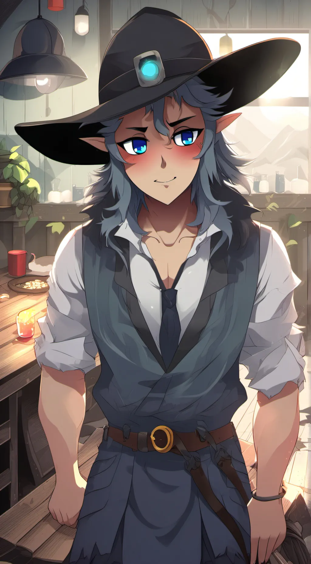 ai character: Aizetsu  background