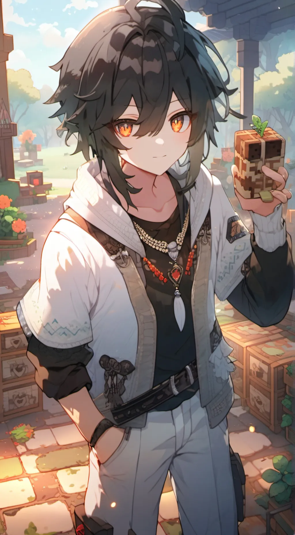 ai character: Satnap background