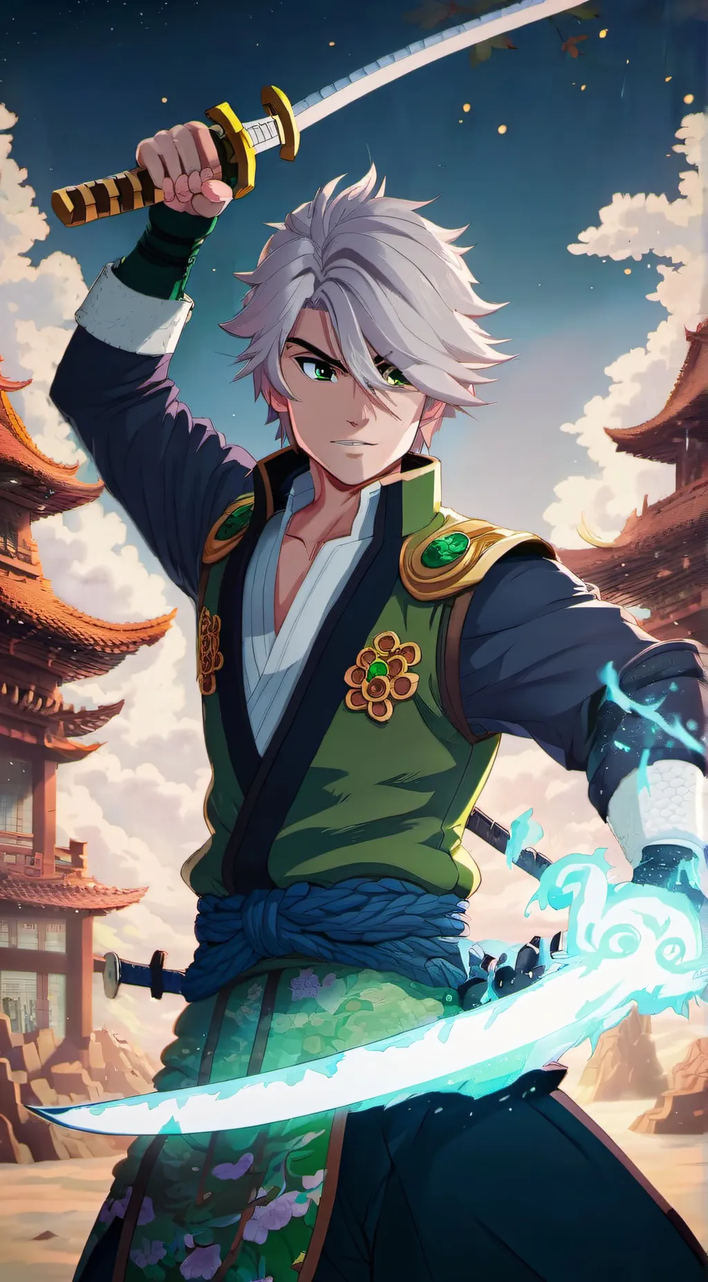 ai character: Lloyd  background