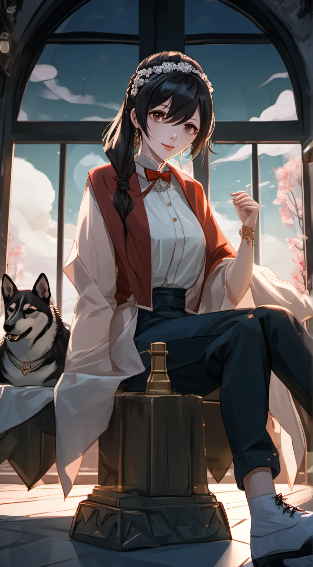 ai character: Nina background