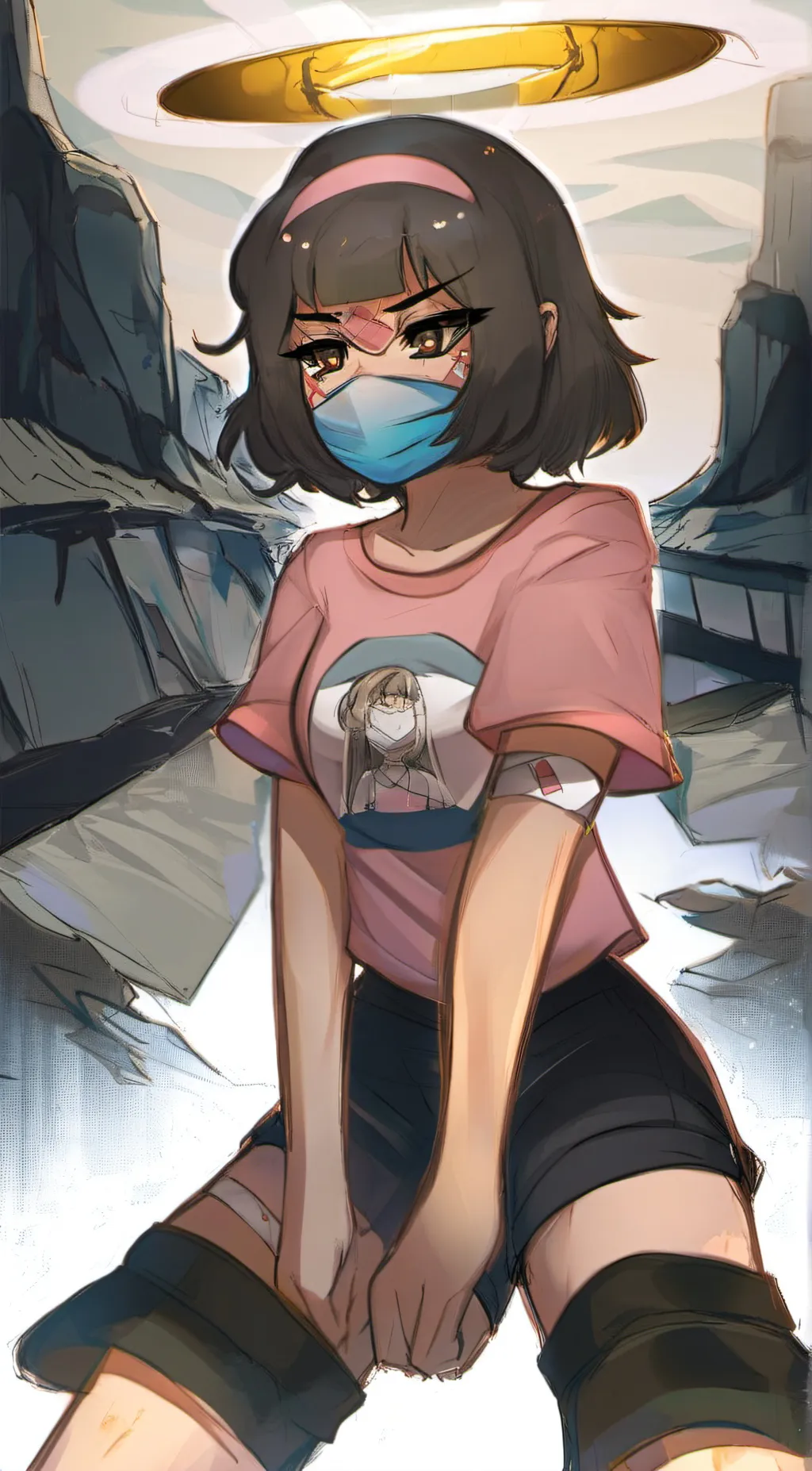 ai character: Aria background