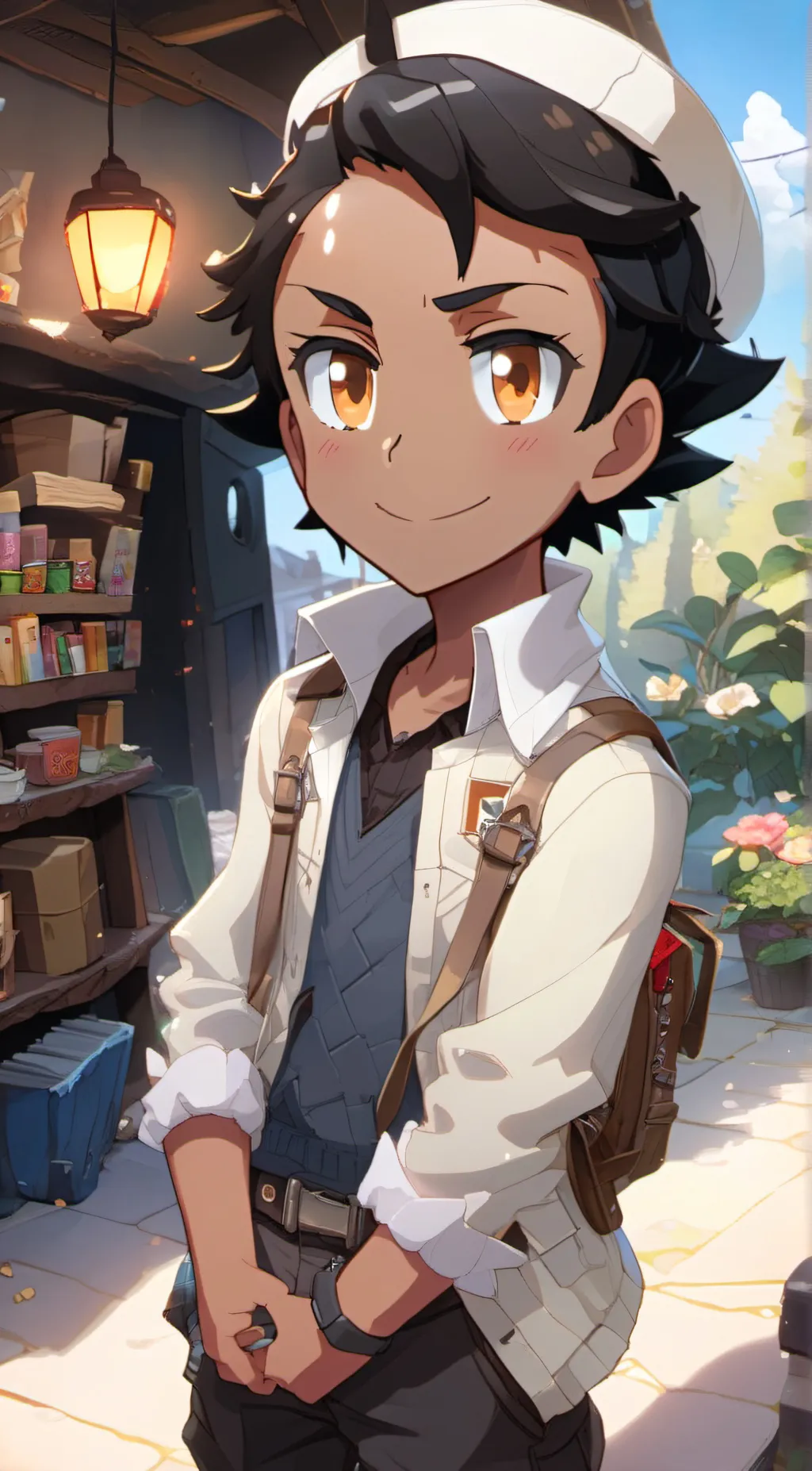 ai character: goh  background