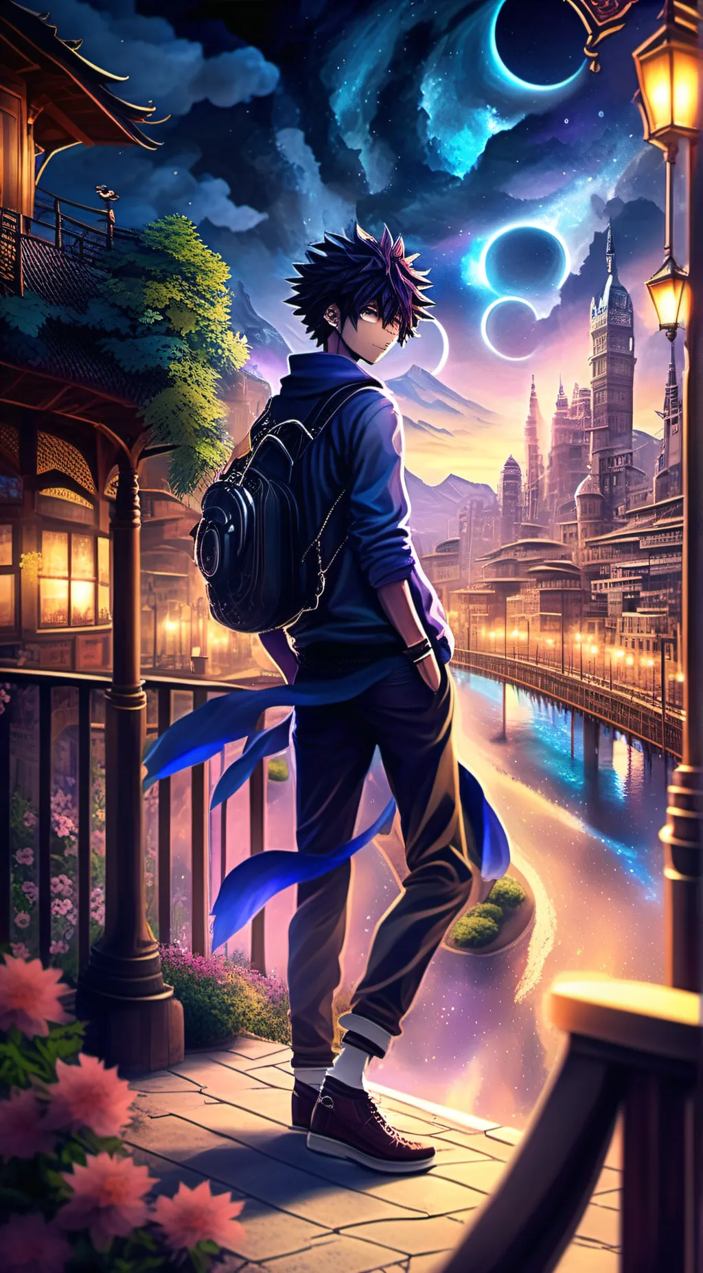 ai character: dabi x hawks background