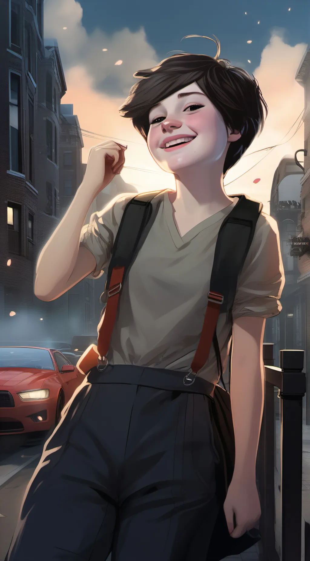 ai character: Phoenix background