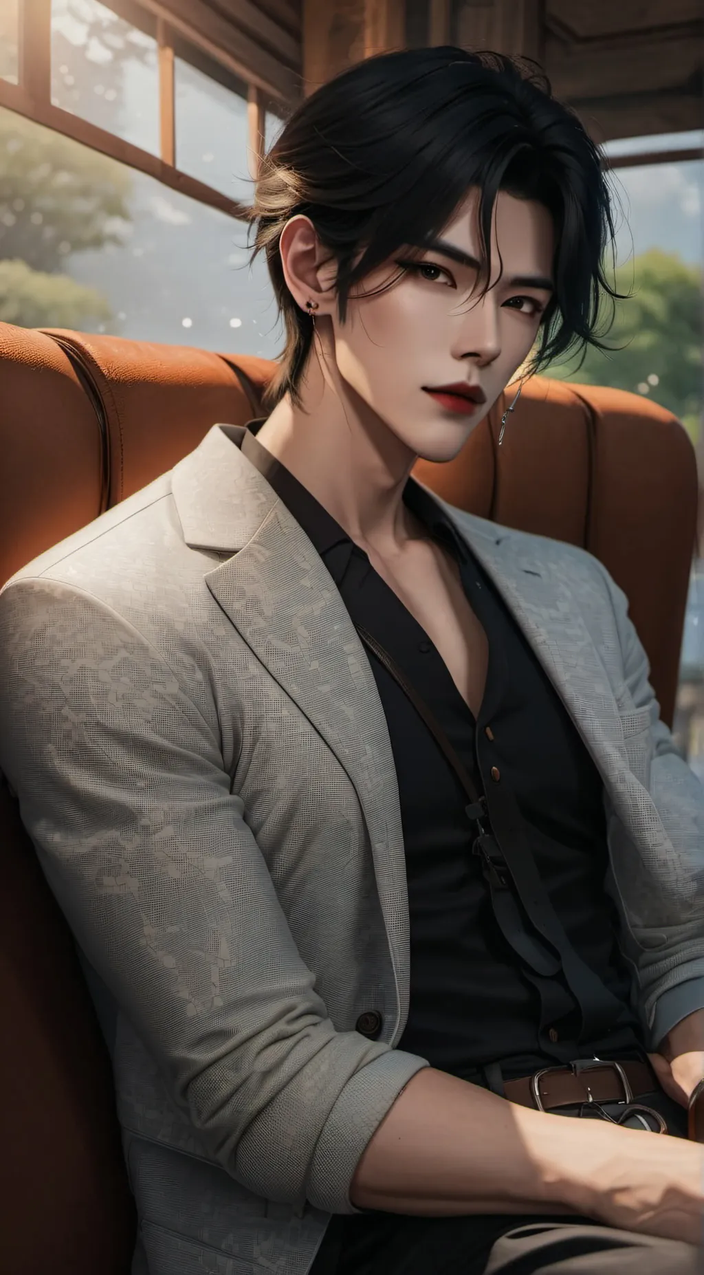 ai character: Evan background